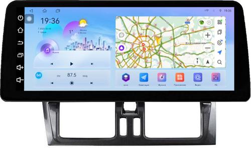 Магнитола для Volvo XC60 2008-2013 - FarCar монитор 12.3" 2K QLED на Android 14, TS10, CarPlay, 4G SIM-слот