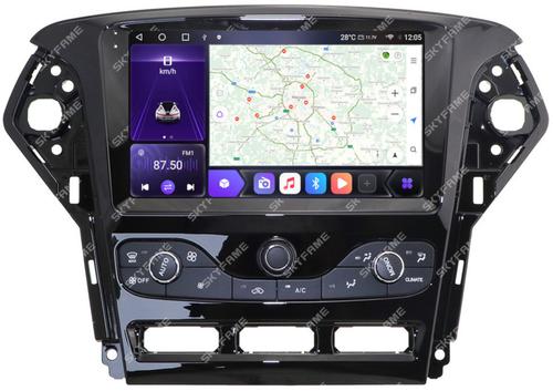 Магнитола для Ford Mondeo 4 2010-2014 - Kuberg SF-9281-2 QLed, Android 12, TS10,  CarPlay, 4G SIM-слот, блок климата в комплекте