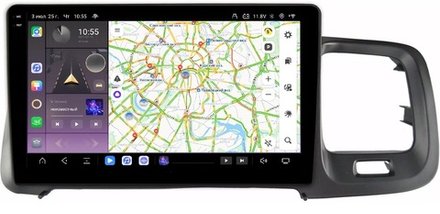 Магнитола для Volvo S60/V60 2010-2018 (штатный экран 7") - Kuberg SF-9002 QLed+2K, Android 13, TS20, CarPlay, 4G SIM-слот