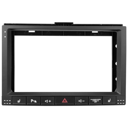 Комплект рамки с разъёмами 9" VW Touareg 2002-2010 с кнопками