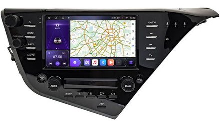 Магнитола для Toyota Camry 70 2017-2020 (c JBL и климатом на ШГУ) - Kuberg SF-9695 IPS, Android 10, 8 ядер (TS18), 4G SIM-слот