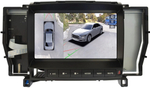 Магнитола для Toyota Crown S180 2004-2008 - Teyes CC3-2K-360 монитор 9.5" 2K QLED на Android 10, 6Гб+128Гб, CarPlay, 4G SIM-слот, 4 камеры в комплекте