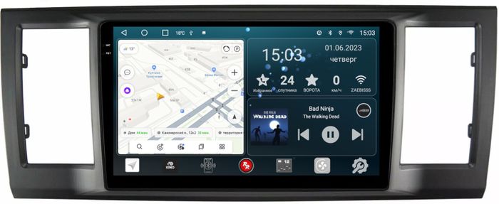 Магнитола для Volkswagen T6 Caravelle, Multivan, Transporter 2015-2019 - RedPower 080 Android 10, QLED+2K, ТОП процессор, 6Гб+128Гб, CarPlay, SIM-слот