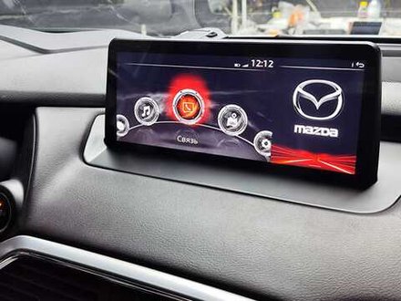 Магнитола для Mazda CX-9 2016-2022 - Kuberg HP-M1204 монитор 12.3" QLED на Android 12, 8Гб+128Гб, CarPlay, 4G SIM-слот