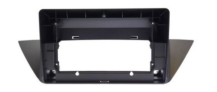 Комплект рамки с разъёмами 10" BMW X1 E84 2009-2014 без CIC экрана "в хлебницу" (поддержка БК и мультируля)