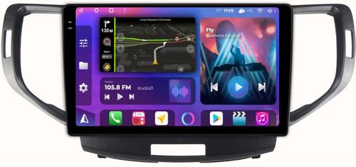 Магнитола для Honda Accord 8 2008-2012 - FarCar BM3236M-2K монитор 9.5" 2K QLED на Android 14, TS10, 4+32Гб, CarPlay, 4G SIM-слот