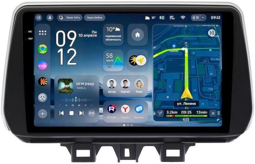 Магнитола для Hyundai Tucson 3 2018-2021 - Teyes CC4-PRO монитор 9.5" 2K QLED на Android 13, Snapdragon 778G, ИИ, CarPlay, DSP, 4G SIM-слот