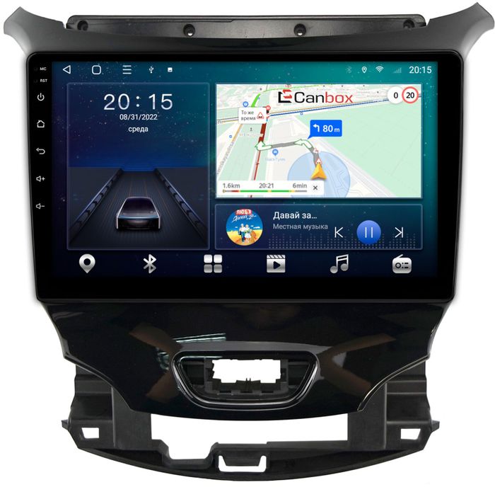 Магнитола для Chevrolet Cruze 2 2016-2019 - CanBox 9-2113 Android 10, SIM-слот