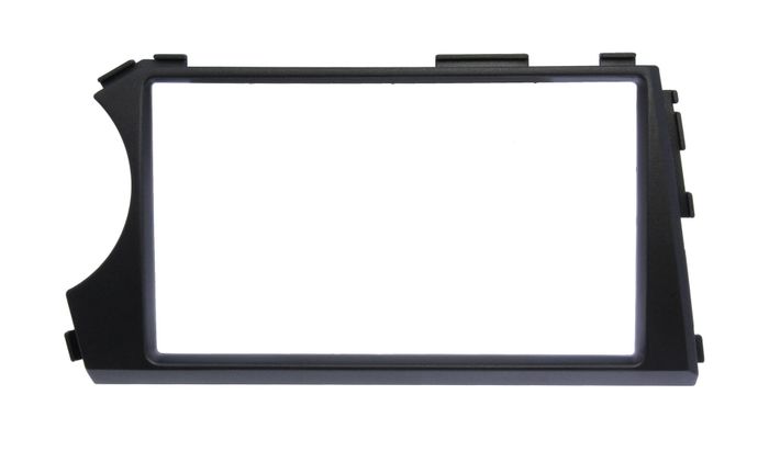 Комплект рамки с разъёмами 7" SsangYong Actyon 2005-2010, Actyon Sport, Kyron 2005-2016 2 Din