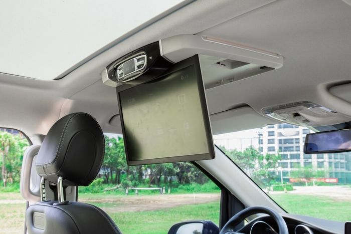 Монитор потолочный для Mersedes-Benz V класс - ERGO ER15AMS с экраном 15.6” (1920х1080 FullHD, Android, 3+32Gb) черный