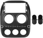 Магнитола для Jeep Compass 2011-2015 - Teyes LUX ONE ROUND монитор 12.3" 2K QLED на Android 10, Быстрая, CarPlay, 4G SIM-слот