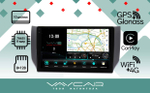 Магнитола для Nissan Sentra/Sylphy B17 2012-2023, Tiida 2015 - Vaycar VA51-1236-2K на Android 13, 8-ядер, 2K QLED, ТОП процессор, CarPlay, 4G SIM-слот