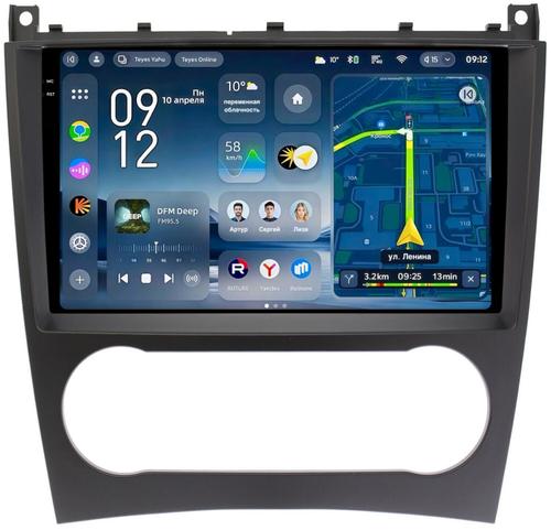Магнитола для Mercedes-Benz C W203 2004-2007 - Teyes CC4-PRO монитор 9.5" 2K QLED на Android 13, Snapdragon 778G, ИИ, CarPlay, DSP, 4G SIM-слот