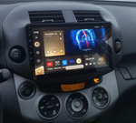 Магнитола для Toyota RAV4 30 2005-2012, Vanguard (рамка под 10") - Teyes CC2 PLUS Android 10, ТОП процессор, 4-64, SIM-слот