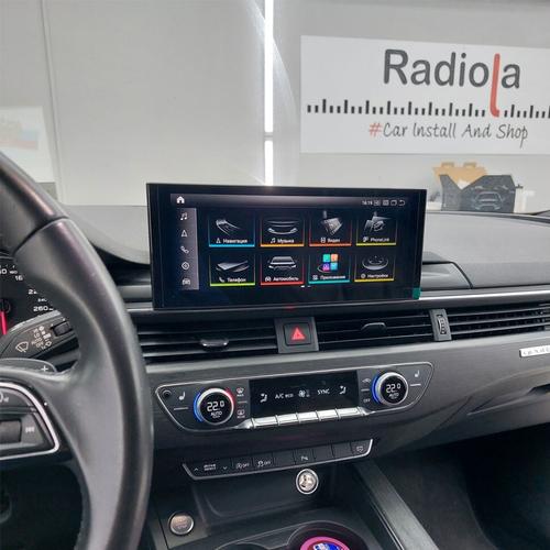 Магнитола для Audi A4 (B9), A5 (F5) 2016-2020 - RDL-1204 монитор 12.3" на Android 14, 8Гб+128Гб, CarPlay, 4G SIM-слот