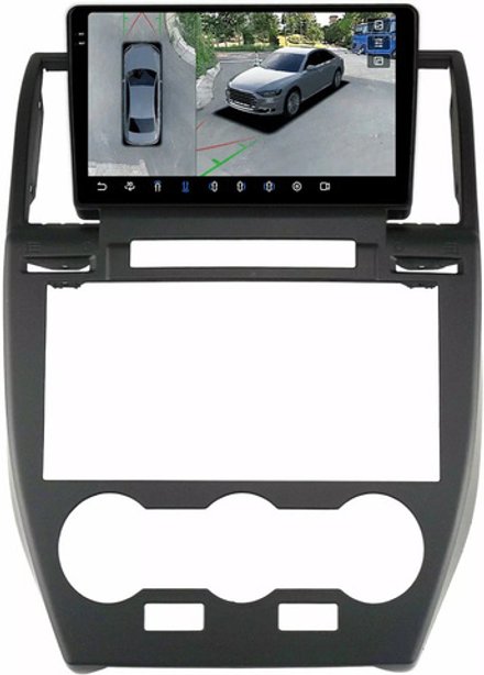 Магнитола для Land Rover Freelander 2 2006-2012 (ШГУ монохром) - FarCar BX3279M-360 монитор 9.5" 2K QLED на Android 13, 6Гб+128Гб, CarPlay, 4G SIM-слот, 4 камеры в комплекте