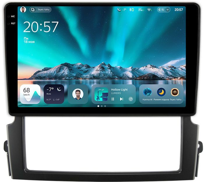 Магнитола для KIA Sorento 1 2006-2011 - Teyes CC4 монитор 9.2" 2K QLED на Android 14, Snapdragon 680, DSP, CarPlay, 4G SIM-слот