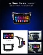 Магнитола для Nissan Murano 2016-2022 (поддержка Bose и 360) - Kuberg EW-1663 IPS, Android 10, 4G SIM-слот
