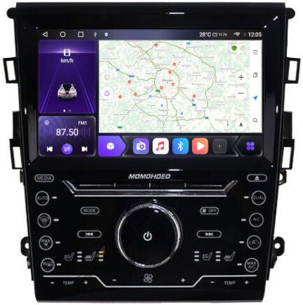 Магнитола для Ford Mondeo 5 2015-2018 - Kuberg SF-9205 Android 10, 8-ядер, Carplay, 4G SIM-слот