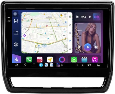 Магнитола для Mitsubishi ASX 2020+ (ШГУ 8", рамка тип 2) - FarCar XXL9-7264R9 монитор 9.5" 2K QLED на Android 14, TS20, 8+256Гб, CarPlay, 4G SIM-слот