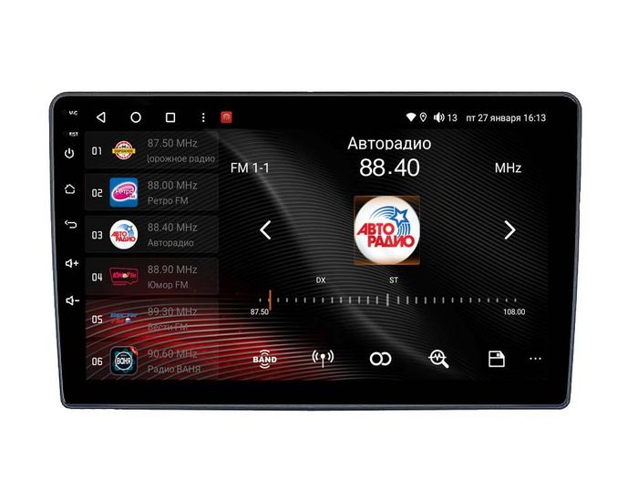 Магнитола для Ford Transit 6, C-Max, Kuga 1, Fusion и пр. - Vaycar VA17-0140 на Android 13, 4G SIM-слот