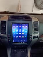Магнитола для Lexus GX470 J120, Toyota Land Cruiser Prado 120 (климат на ШГУ) - Teyes TPRO 2 монитор 9.7" QLED в стиле "Тесла" на Android 10, Быстрая, 4G SIM-слот
