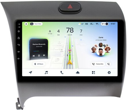 Магнитола для KIA Cerato 3 2013-2019 - Teyes CC4L монитор 9" IPS на Android 14, Snapdragon 662, CarPlay, 4G SIM-слот