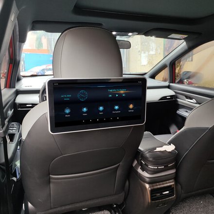 Комплект мониторов на подголовник для Toyota LC200/Lexus LX - ERGO LC200 с сенсорным экраном 11,6” (Full HD 1920x1080, Android, 2+32Gb, 4G) черный