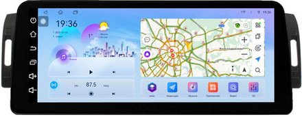 Магнитола для Infiniti M35, M45 2004-2009 - FarCar монитор 12.3" 2K QLED на Android 14, TS10, CarPlay, 4G SIM-слот