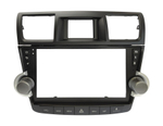 Комплект рамки с разъёмами 10" +can Toyota Highlander U40 2010-013(крутилки кнопки)