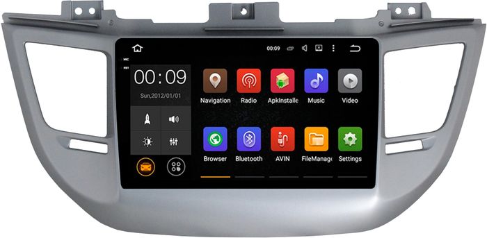 Магнитола для Hyundai Tucson 2016-2018 - AIROC 2K RX-2013 Android 13, Быстрая, QLed+2K, CarPlay, SIM-слот