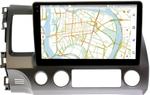 Магнитола для Honda Civic 2005-2012 (левый руль, рамка 10)- Vaycar VA20-0044-2K на Android 13, Быстрая, 2K QLED, CarPlay,4G SIM-слот
