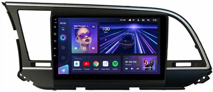 Магнитола для Hyundai Elantra 6 2016-2018 (штатная КЗВ, рамка тип 1) - Teyes CC3L монитор 9" IPS на Android 10, 8-ядер, CarPlay, 4G SIM-слот