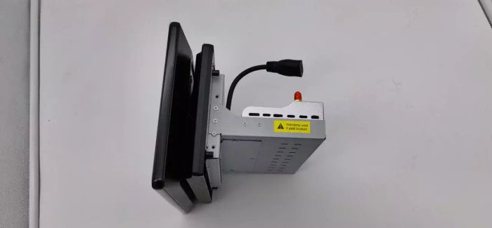 1DIN магнитола - Kuberg OL-1032-1D-D поворотный монитор 13.3" на Android 10, Быстрая, 4G-SIM-слот