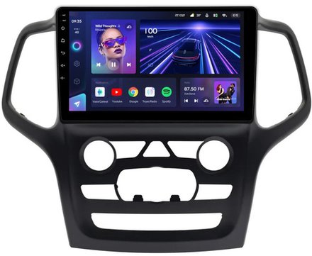 Магнитола для Jeep Grand Cherokee WK2 2013-2021 (взамен 5" экрана) - Teyes CC3 Android 10, ТОП процессор, 4/32 Гб, CarPlay, SIM-слот