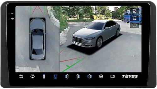 Магнитола для Honda Stepwgn 6 2022+ - Teyes CC3-2K-360 монитор 13" 2K QLED на Android 10, Быстрая, CarPlay, 4G SIM-слот, 4 камеры в комплекте