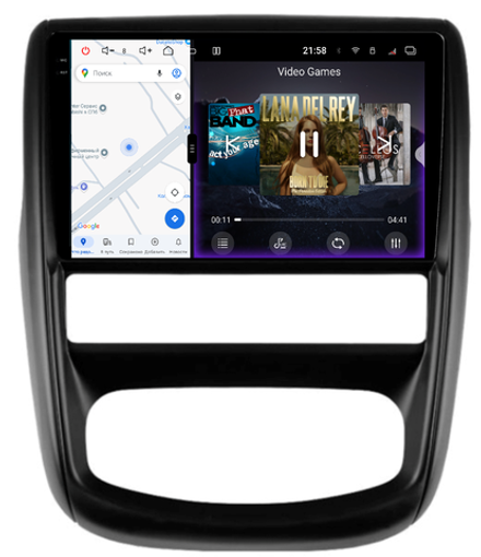 Магнитола для Renault Duster 2010-2015, Nissan Terrano 2014+ - Redpower 85359 PRO/PROmax ТОП звук, 2K QLED, Android 14, CarPlay, 4G SIM-слот