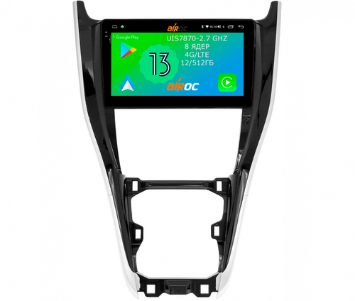 Магнитола для Toyota Harrier XU60 2013-2017 - Airoc 2K AU-1125 Android 13, TS20, 12/512Гб, SIM-слот