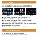 Андроид-блок для Volvo 2017+ со штатным USB CarPlay - Kuberg OL-AI на Android 11, SIM-слот опция
