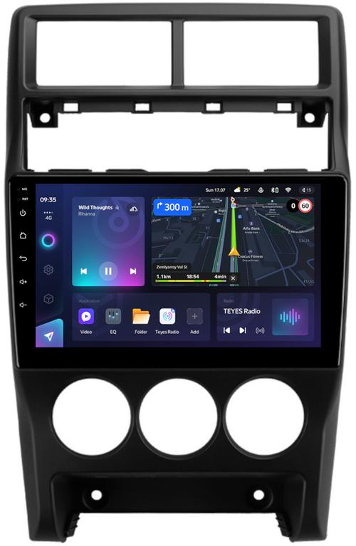 Магнитола для Lada Priora 2013-2018 (рамка тип 3) - Teyes CC3 монитор 9" QLED на Android 10, Быстрая, CarPlay, 4G SIM-слот