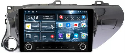 Магнитола для Toyota Hilux 8 2015-2023+ - Redpower K 186 Android 10, ТОП процессор, Hi-Fi звук, 6Гб+128Гб, CarPlay, SIM-слот