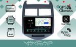 Магнитола для Chevrolet Aveo 2012-2015 - Vaycar VA10-0107-2K на Android 13, Быстрая, 2K QLED, CarPlay,4G SIM-слот