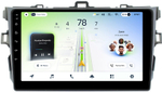 Магнитола для Toyota Corolla 150 2006-2013 (рамка тип 1) - Teyes CC4L монитор 9" IPS на Android 14, Snapdragon 662, CarPlay, 4G SIM-слот