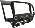 Магнитола для Mitsubishi Lancer X 2007-2016 (рамка с крутилками и кнопками) - Teyes CC4 монитор 9.2" 2K QLED на Android 14, Быстрейшая, Snapdragon 680, DSP, CarPlay, 4G SIM-слот