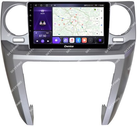 Магнитола для Land Rover Discovery 3 2005-2009 (закругленные углы) - Kuberg SF-9703-2 IPS, Android 10, 8 ядер (TS18), 4G SIM-слот