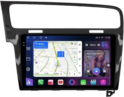 Магнитола для Volkswagen Golf 7 2012-2020 - FarCar BM257M-2K монитор 10.36" 2K QLED на Android 14, TS10, 4+32Гб, CarPlay, 4G SIM-слот