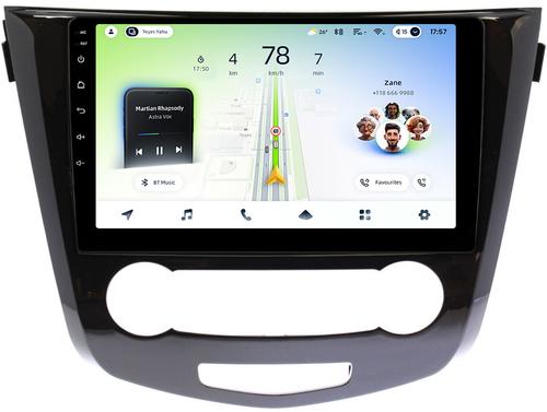 Магнитола для Nissan Qashqai J11 2014-2022 (кондиционер) - Teyes CC4L монитор 10" IPS на Android 14, Snapdragon 662, CarPlay, 4G SIM-слот