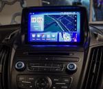 Магнитола для Ford Kuga 2011-2019 (рамка с зазорами) - Parafar PF362RN2K на Android 13, Быстрая, QLED+2K, CarPlay, 4G SIM-слот