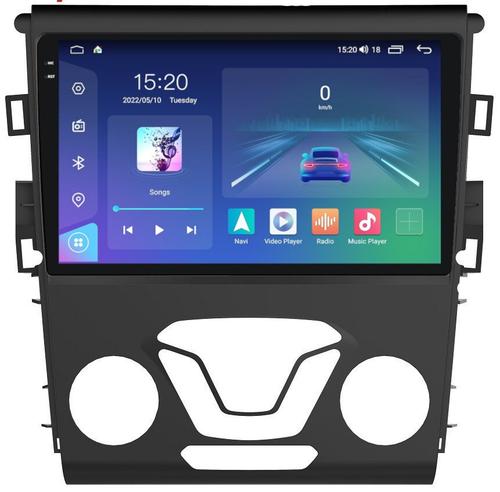 Магнитола для Ford Mondeo 5 2015-2018 - Parafar PF966LUX2U2K на Android 13, QLED+2K, ТОП процессор, 8Гб+128Гб, CarPlay, 4G SIM-слот