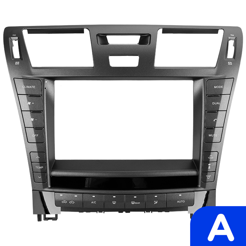 Комплект рамки с разъёмами 9" Lexus LS460 LS600H F40 (A)2006-2009